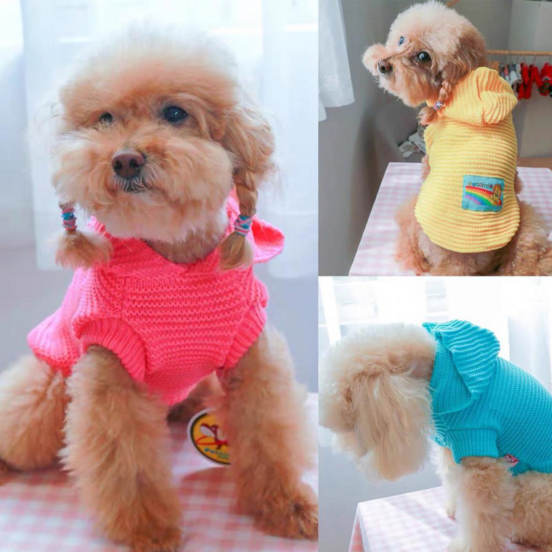 Άνετο πουλόβερ σκύλου Απαλό που αγγίζει αναπνεύσιμο Unisex Ζεστό πουλόβερ με δύο πόδια