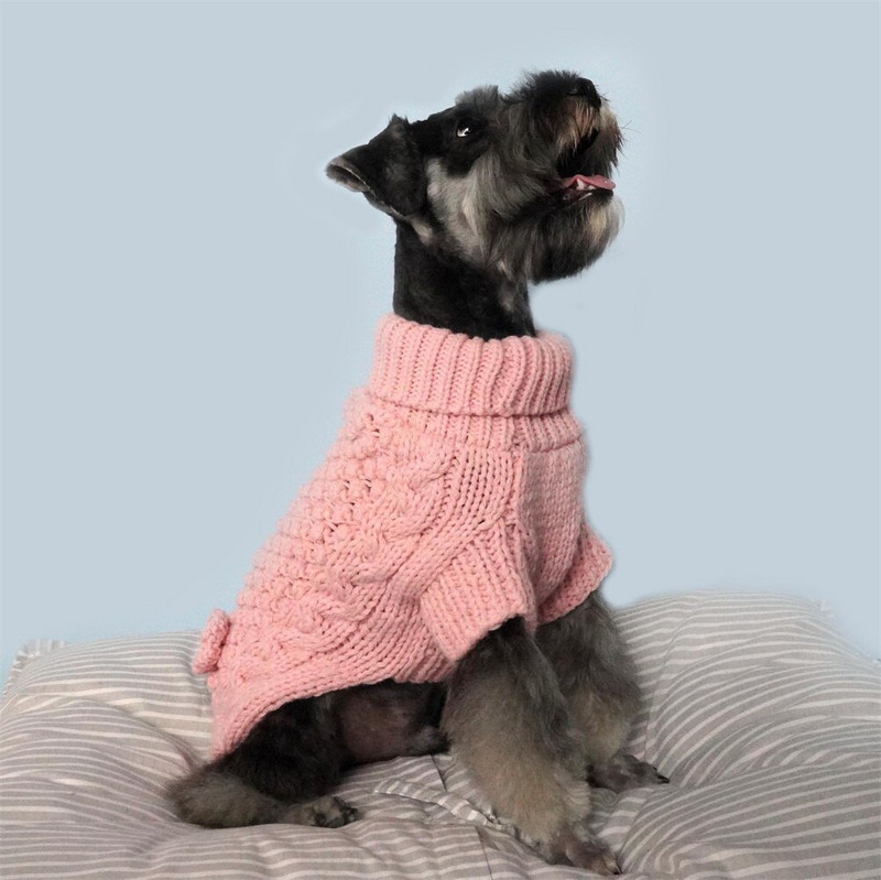 Χειροποίητο πλεκτό πουλόβερ σκύλου