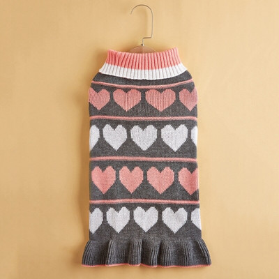 Νέο χειμωνιάτικο ζεστό πουλόβερ σκύλου Φούστα Pet Cat Puppy Dog Ρούχα για μικρά σκυλιά Στολή σκύλου