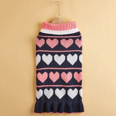 Νέο χειμωνιάτικο ζεστό πουλόβερ σκύλου Φούστα Pet Cat Puppy Dog Ρούχα για μικρά σκυλιά Στολή σκύλου