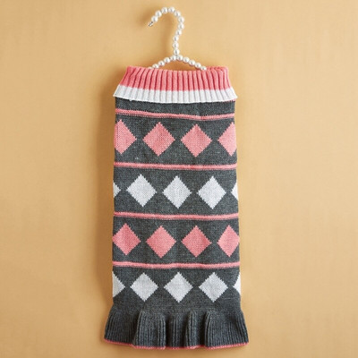 Νέο χειμωνιάτικο ζεστό πουλόβερ σκύλου Φούστα Pet Cat Puppy Dog Ρούχα για μικρά σκυλιά Στολή σκύλου