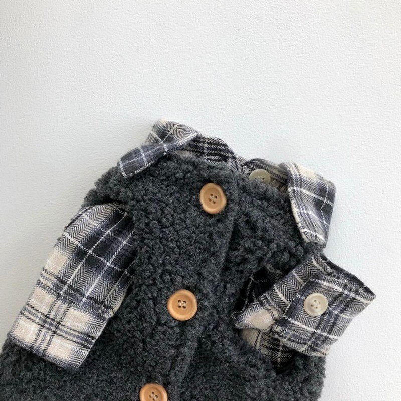 Psí pekný kartáčovaný kabát pre domáce zvieratá hrubý kabát módne teplé oblečenie pre psov zimné vonkajšie vetrovky pre mačky buldog bišon