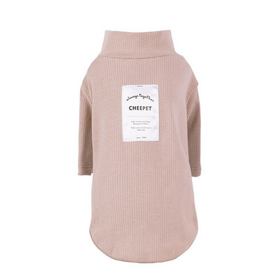 Câini Pulover tricotat Culoare uni Gâtul cu gâtul de jos Cămașă Toamnă Primăvară Teddy Chihuahua Animal de companie Haine noi