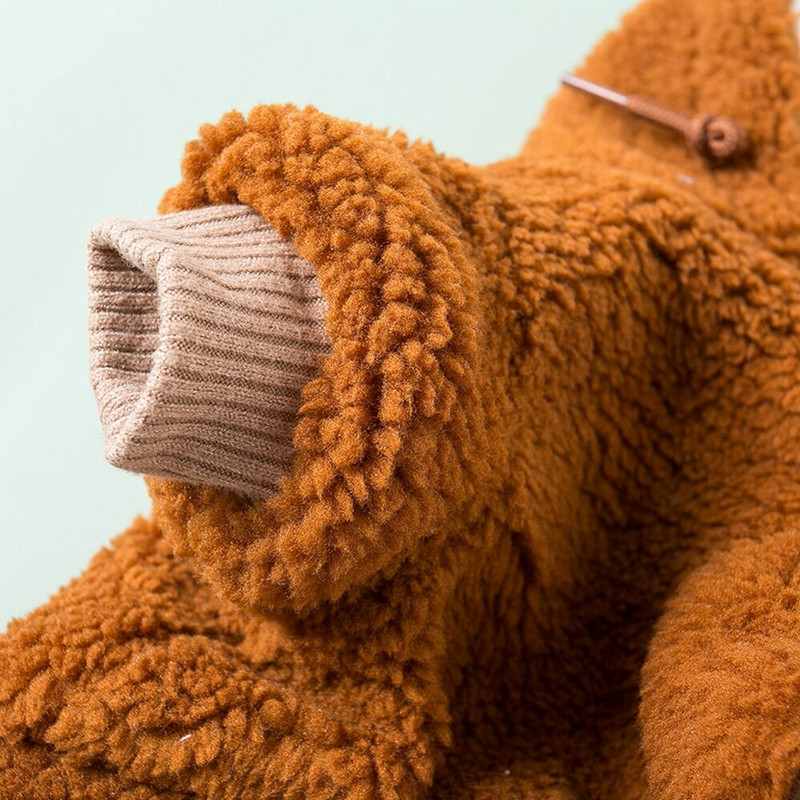 Talvised lemmikloomakoerad riided fliis soojad koerad kapuutsid Kutsika pullover väikestele keskmistele koertele riided Yorkies Chihuahua Ropa Perro