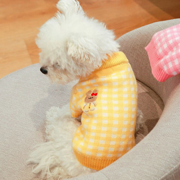 PETCIRCLE Ρούχα για σκύλους Ζάχαρη Sweet Bunny πουλόβερ που ταιριάζει σε μικρό σκύλο κουτάβι κατοικίδιο γάτα άνοιξη & φθινόπωρο κατοικίδιο χαριτωμένο κοστούμι για κατοικίδια Ρούχα για σκύλους