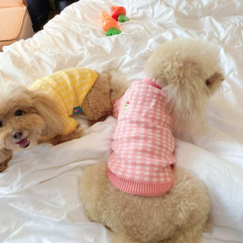 PETCIRCLE Кучешки дрехи Sugar Sweet Bunny Sweater Fit Small Dog Puppy Pet Cat Spring&Autumn Pet Cute Costume Pet Clothes Dog Coat