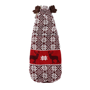 Χριστουγεννιάτικο πουλόβερ για κατοικίδια Μικρά, μεσαία και μεγάλα ρούχα για σκύλους Φθινοπωρινό και χειμερινό πουλόβερ σκύλου
