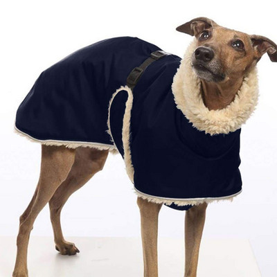 Whippet Greyhound Fleece τζάκετ σκύλου Χειμερινά ζεστά ρούχα για σκύλους Αδιάβροχα χοντρά μπουφάν για σκύλους Ρούχα πολλαπλών χρωμάτων