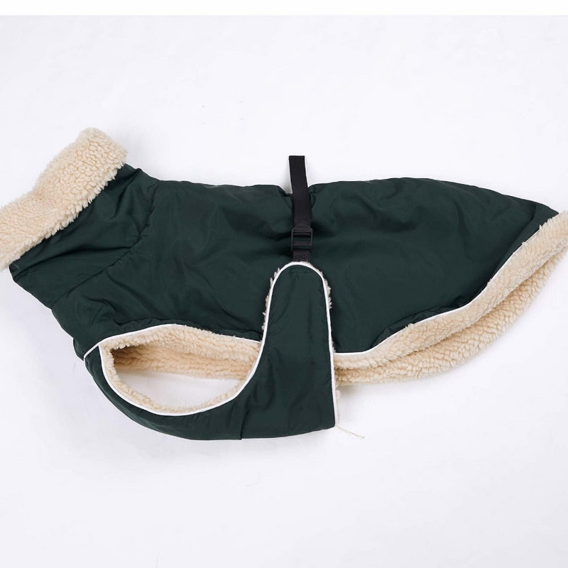 Whippet Greyhound Fleece τζάκετ σκύλου Χειμερινά ζεστά ρούχα για σκύλους Αδιάβροχα χοντρά μπουφάν για σκύλους Ρούχα πολλαπλών χρωμάτων