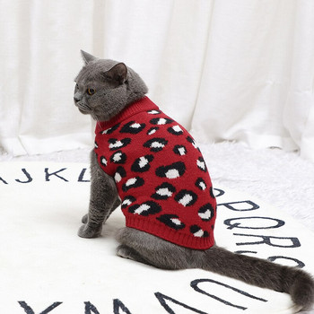 Καυτές εκπτώσεις Φτηνές ενδύματα για κατοικίδια Πολυτελή κοστούμια σκυλιών γάτας Πλεκτά ρούχα πουλόβερ για κατοικίδια