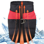 Vesta pre psa na zimu Útulná nepremokavá vetruodolná zimná bunda pre psa Štýlová bunda pre domáce zvieratá Teplá vesta pre psa Oblečenie pre domáce zvieratá v chladnom počasí