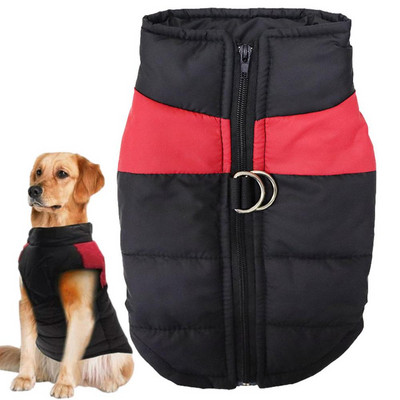 Vesta pre psa na zimu Útulná nepremokavá vetruodolná zimná bunda pre psa Štýlová bunda pre domáce zvieratá Teplá vesta pre psa Oblečenie pre domáce zvieratá v chladnom počasí