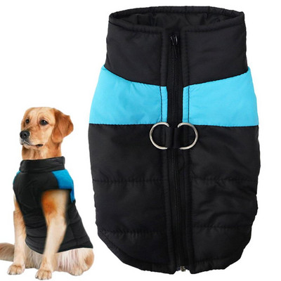 Vesta pre psa na zimu Útulná nepremokavá vetruodolná zimná bunda pre psa Štýlová bunda pre domáce zvieratá Teplá vesta pre psa Oblečenie pre domáce zvieratá v chladnom počasí