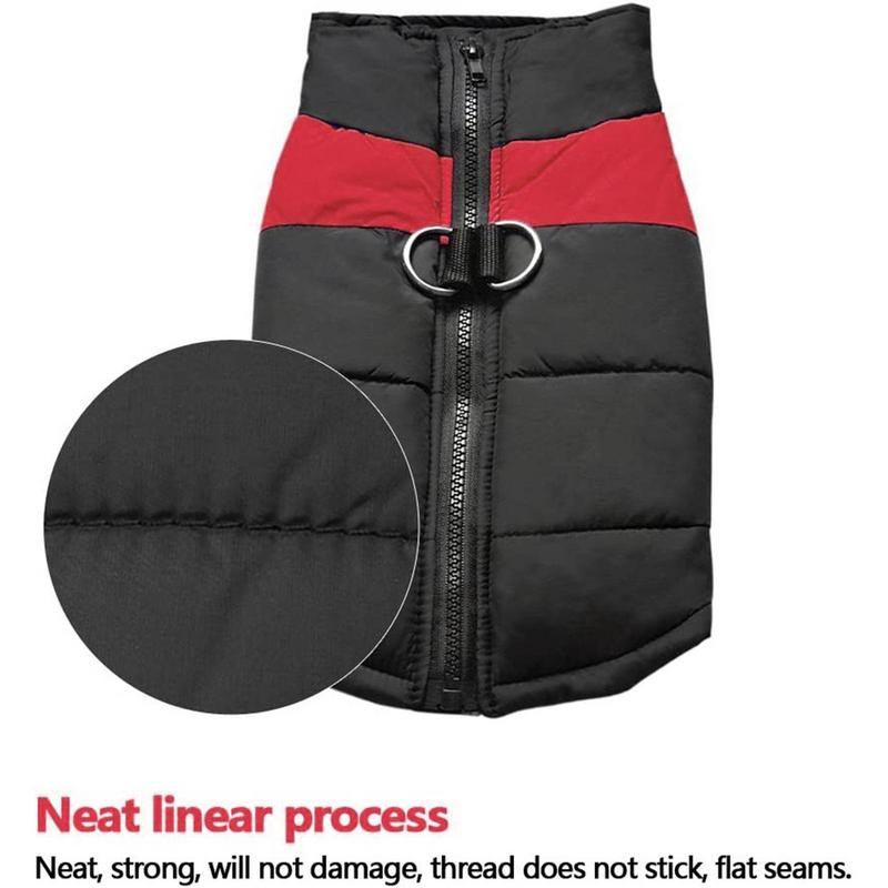 Vesta pre psa na zimu Útulná nepremokavá vetruodolná zimná bunda pre psa Štýlová bunda pre domáce zvieratá Teplá vesta pre psa Oblečenie pre domáce zvieratá v chladnom počasí