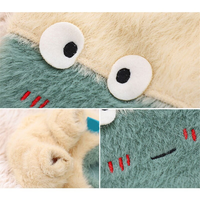 Oblečenie pre psov s kapucňou, jeseň a zima, teplý zahustený flísový sveter, kreslený film, žaba, kačica, transformačný kostým, oblečenie pre domáce zvieratá
