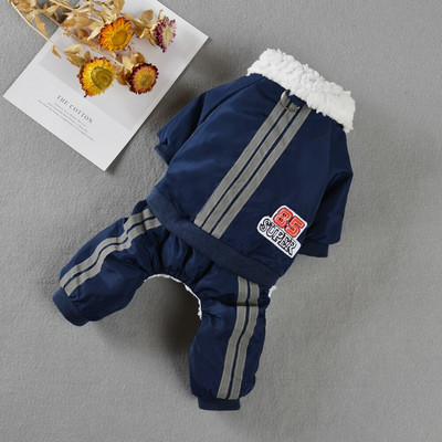 Kutsika kombinesoonid väikestele koertele Kass Talvine soe fliisriided Lemmiklooma helkurjakk mantel Chihuahua mopsi kostüüm taksi kostüüm