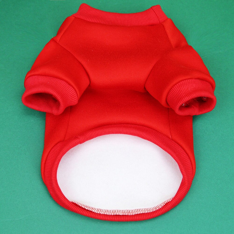 Kalėdiniai šunų rūbai Mažo šuns rudens/žiemos šilti rūbai Spaudos kalėdinis briedžio paltas mažiems šunims