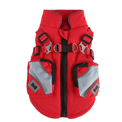 Talvised koerariided Soe kutsika jope jope väikesele keskmisele koerale Chihuahua kapuutsiga riided Yorkies kapuuts Lemmikloomade riided S-XXL