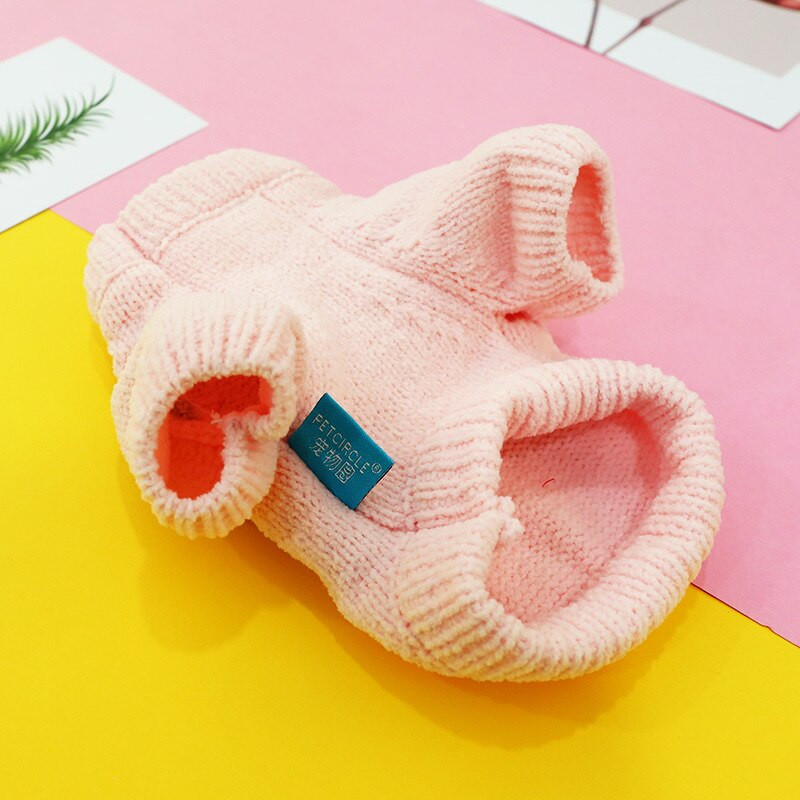 Jesenné/zimné oblečenie pre šteniatka a psov, sveter s mašľou, zahusťovacia bunda s plyšovým vzorom, bišon, hiromi a mačacími kúskami.