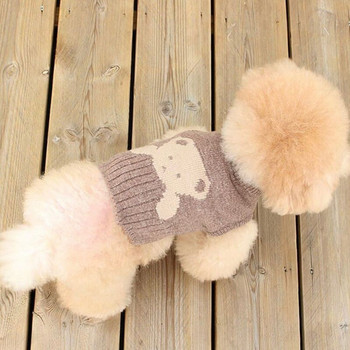 Сладко мече пуловер жилетка за малки кучета йоркшир жилетка качулка зимни дрехи за домашни кучета пуловер куче пуловер чихуахуа булдог perro