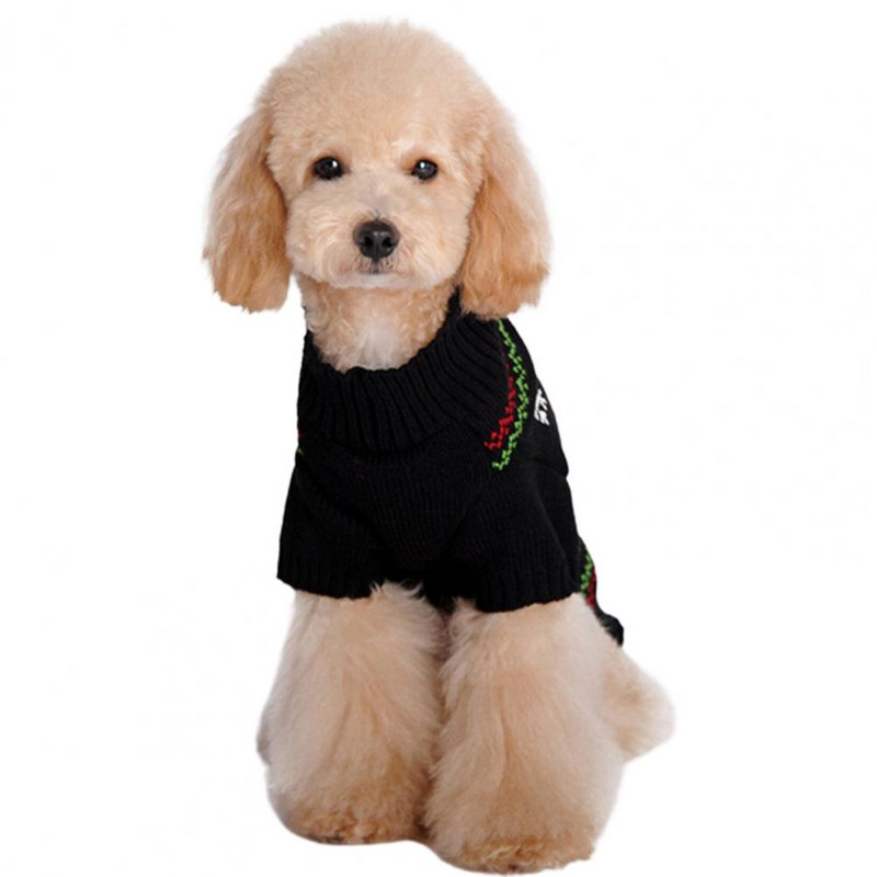 Pulover de modă, cu execuție fină, mic, mediu, mare, câine, de Crăciun, accesorii pentru animale de companie, îmbrăcăminte pentru animale de companie, pulover pentru câine
