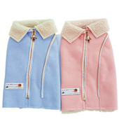 Bunda pre domáce zvieratá, jeseň/zima, zateplená, vetruodolná, sveter pre malé psy, mikina pre šteniatka a mačiatka, buldog, čivava, vlnená vesta, pudel