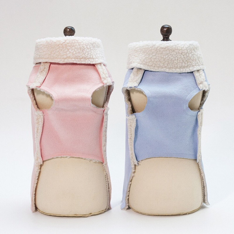 Bunda pre domáce zvieratá, jeseň/zima, zateplená, vetruodolná, sveter pre malé psy, mikina pre šteniatka a mačiatka, buldog, čivava, vlnená vesta, pudel