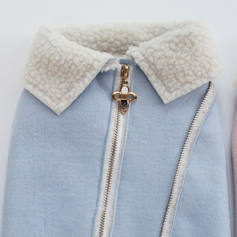 Bunda pre domáce zvieratá, jeseň/zima, zateplená, vetruodolná, sveter pre malé psy, mikina pre šteniatka a mačiatka, buldog, čivava, vlnená vesta, pudel