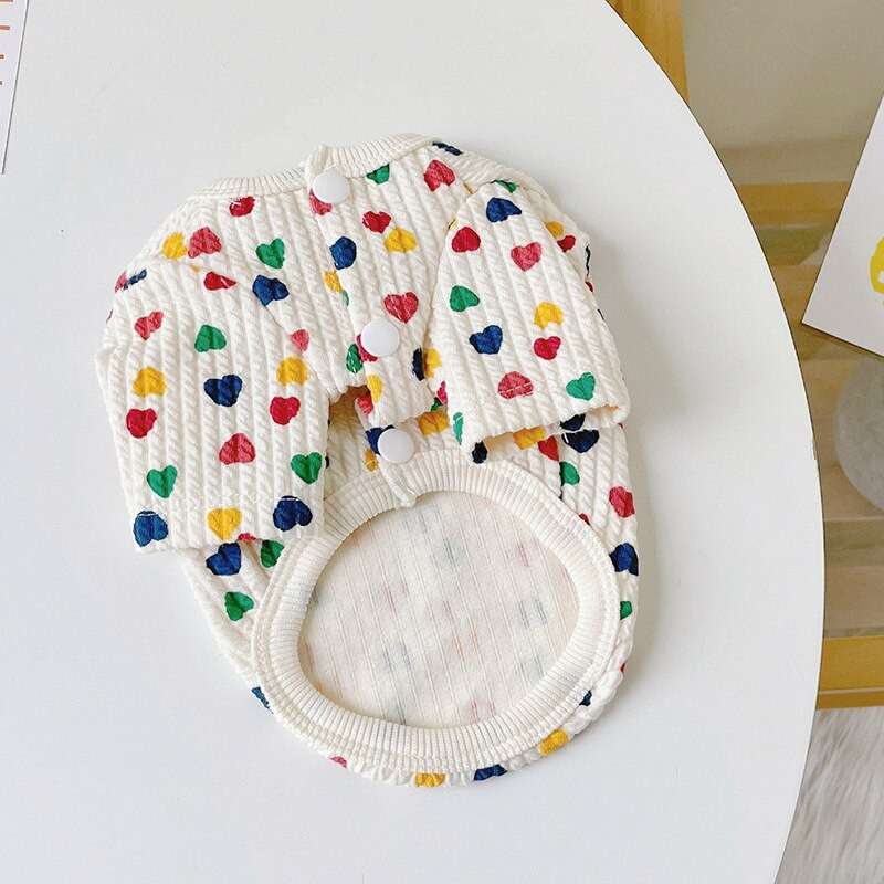 Oblečenie pre psov Love Cardigan, plyšový medvedík Pomeranian, malý pes, maltézsky psík, vianočné oblečenie, sveter pre psov, oblečenie pre mačky, oblečenie pre psov