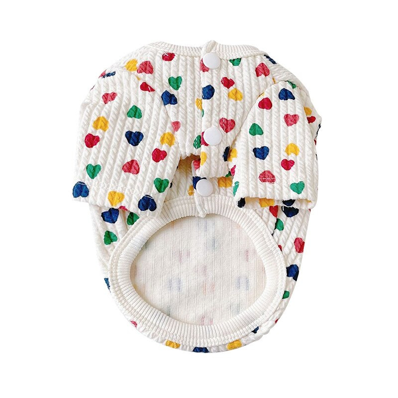 Oblečenie pre psov Love Cardigan, plyšový medvedík Pomeranian, malý pes, maltézsky psík, vianočné oblečenie, sveter pre psov, oblečenie pre mačky, oblečenie pre psov