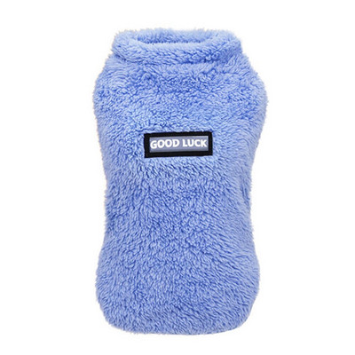 Fleece πουλόβερ για σκύλους Μαλακά ζεστά πουλόβερ για γάτας Χειμώνας κρύος καιρός γιλέκο για κατοικίδια Ρούχα για μικρό μεσαίο σκύλο γάτα χαριτωμένη στολή για κουτάβι