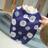 Lemmiklooma koera kampsun Teddy silmkoelised riided Bichon sügistalvised riided kutsika multifilmi riided Yorkshire kaisu puudel Lemmiklooma soojad riided