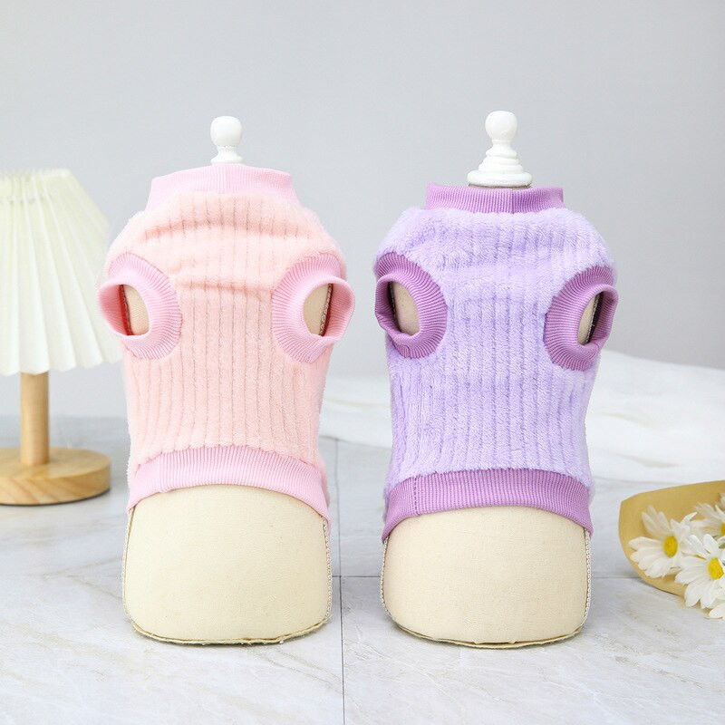 Zimný teplý sveter pre domáce zvieratá, roztomilý kabát s potlačou slnečníc pre malé a stredné plyšové čivavy, kostým pre domáce zvieratá, viacfarebné oblečenie, nové