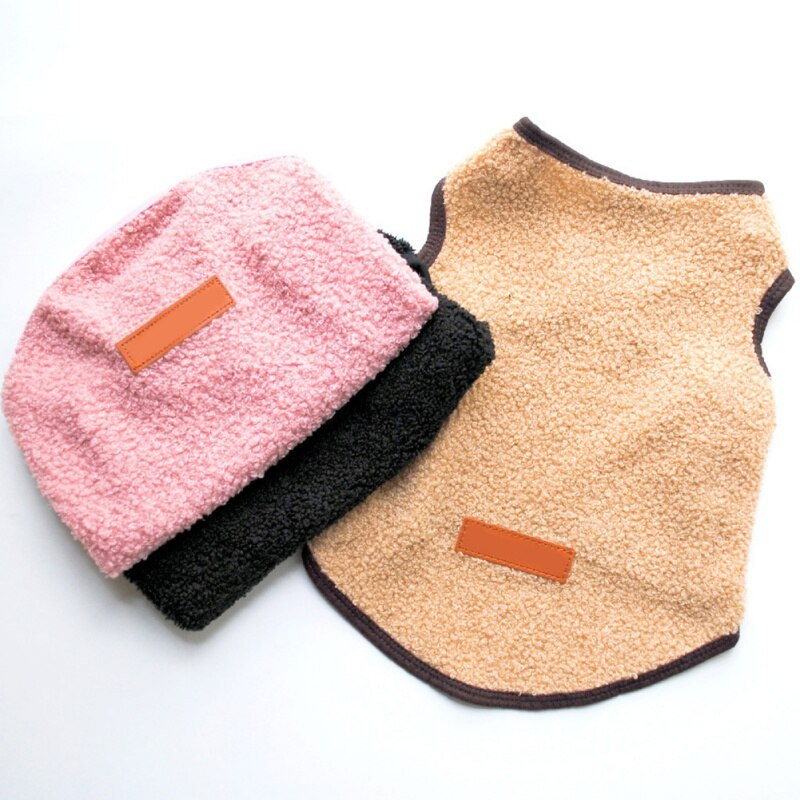 Ζεστά ρούχα για σκύλους κατοικίδιων ζώων Χαριτωμένα ζαχαρωτά παλτό για κατοικίδια Ζακέτα πουκάμισο για κουτάβι σκύλους Γαλλικό μπουλντόγκ πουλόβερ Ρούχα χειμωνιάτικο γιλέκο σκύλου