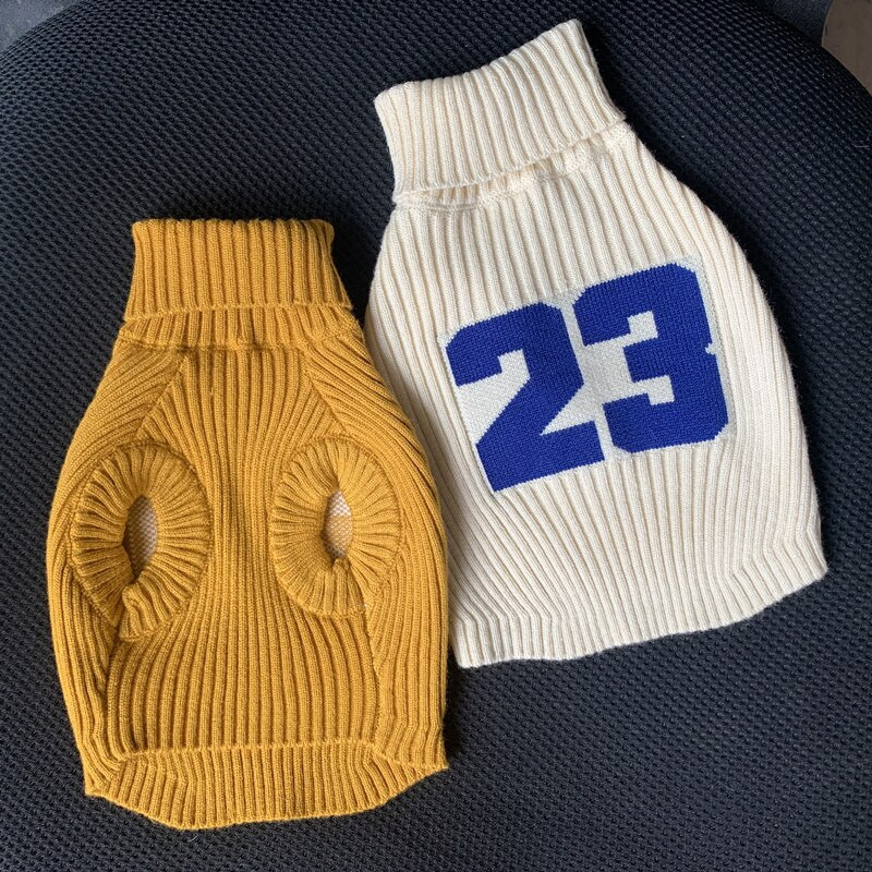 Câine, pisică, pulover cu guler tricotat, pulover tricotat, iarnă, haine pentru câini pentru câini de talie mică, buldog francez, pug, haină sport, tricotaj, îmbrăcăminte