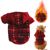 Zimná bunda pre psov pre malých a stredných psov, hrubšia bunda pre psov, vetrovka, zimné oblečenie pre šteniatka do chladného počasia a snehu