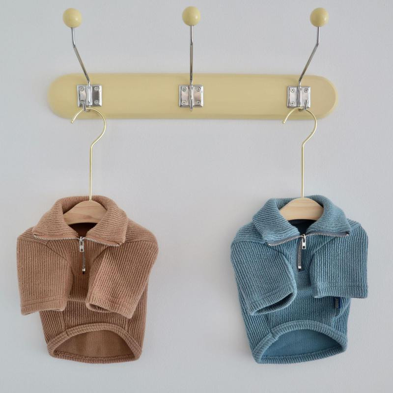 Pulover solid, iarnă, haine pentru câini, cămașă kaki, pulover pentru câini de talie mică, hanorace, haine cu fermoar, haine Yorkshire, Ropa Perro