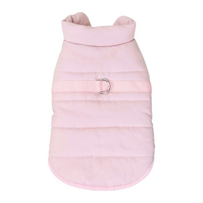 Haina pentru câini de talie mică, căptușită cu lână, haină pentru cățeluș, vreme rece, vreme rece, îmbrăcăminte pentru animale de companie, inel în D, vestă pentru câini, ținute.