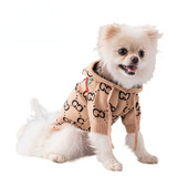 Pulover pentru câini, cu pălărie, iarnă, moale, caldă, pisică, cățeluș, pulover, tricotat, haină pentru câini de talie mică, mijlocie, îmbrăcăminte, costume