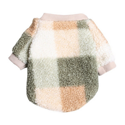 Pulovere pentru câini Pulover Cățeluș Pisicuță Haine cu gât rotund Lână caldă Costum confortabil Hanorac pentru câini de talie mică