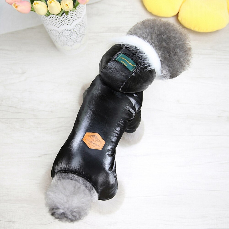 Teplé oblečenie pre psov s bavlnenou podšívkou, viacfarebné, štyri nohy, super zahustené kombinézy pre psov, Roupa Pet Cachorro, chovateľské potreby