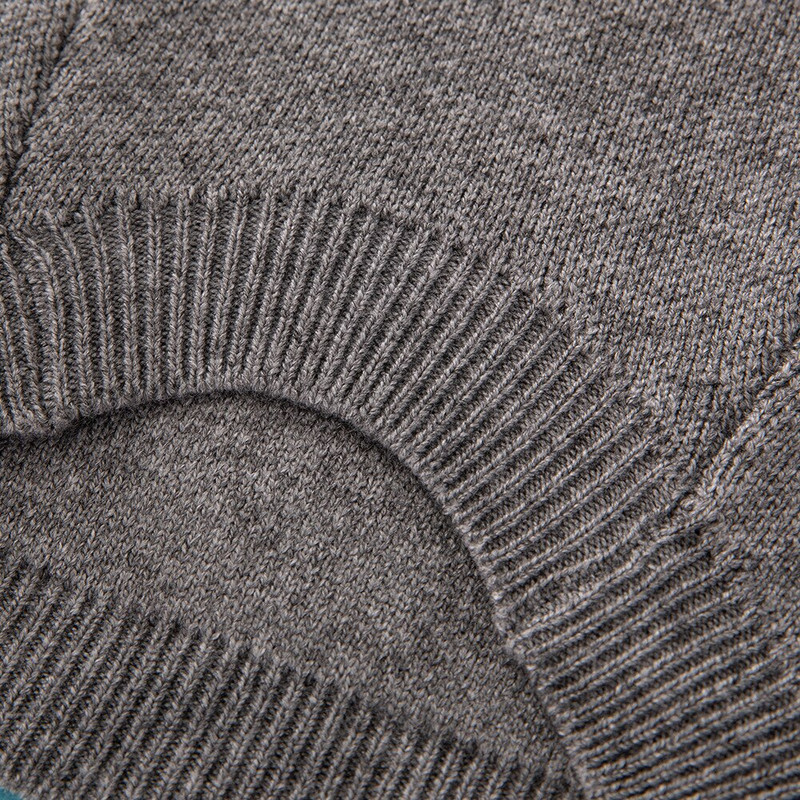 Γκρι πολυτελές πουλόβερ σκύλου Μόδα Ρούχα κατοικίδιων για μικρά σκυλιά Chihuahua Γαλλικό μπουλντόγκ Κουτάβι Πλεκτό Χειμερινό σκύλο Jumper XS-XXL