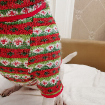 Коледен пуловер за кучета Коледни дрехи за домашни любимци Палто Бултериер Американски побойник Питбул Самоед Голямо голямо куче Костюм Облекло Дреха