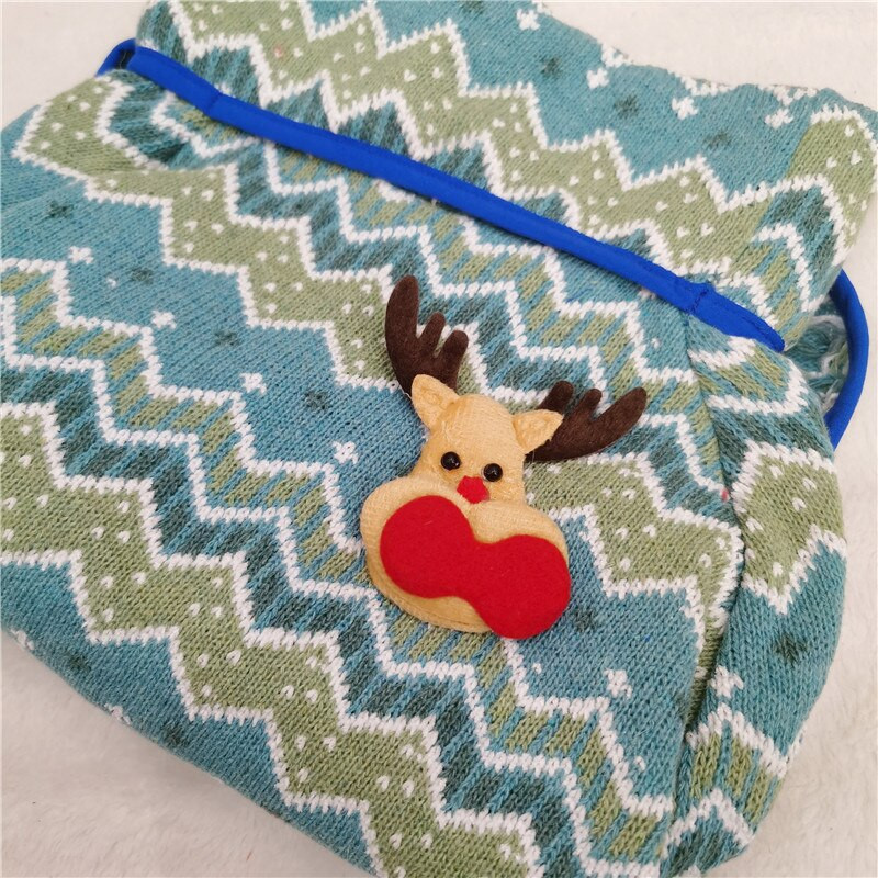 Vianočný sveter pre psov, vianočné oblečenie pre domáce zvieratá, kabát, bulteriér, americký tyran, pitbull, samojed, veľký pes, kostým, oblečenie