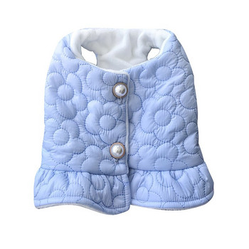 Soild Color Dog Jackets Puppy Pet Cat Clothes Teddy Bichon Clothes Dog Jackets for Small Dog Есенни и Зимни Якета за домашни любимци