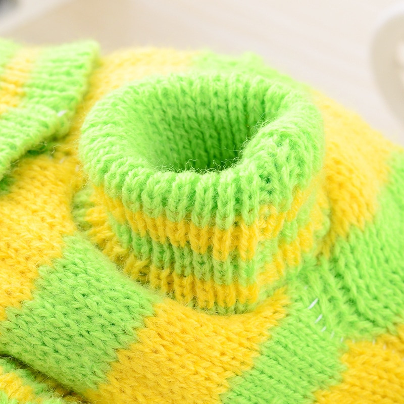 Lovely Pet Dogs Πλεκτά Μικρά Σκυλιά Χειμώνας Φθινόπωρο Ζεστό Κουτάβι Pet Pet Πουλόβερ Κουτάβι Πλεκτό Παλτό Ένδυση Τσιουάουα