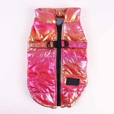 Peegeldavad lemmikloomade koerte riided Talvised soojad riided väikestele koertele Kutsikate karv Paksud riided Veekindlad Koerte Jope riided