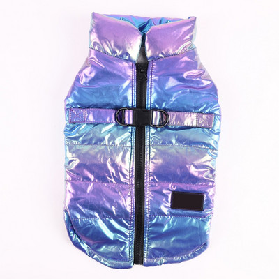 Peegeldavad lemmikloomade koerte riided Talvised soojad riided väikestele koertele Kutsikate karv Paksud riided Veekindlad Koerte Jope riided