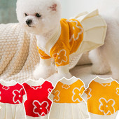 Pulover pentru câini de iarnă Costum pentru cățeluș Yorkshire Terrier Haine Pomeranian Shih Tzu Bichon Schnauzer Maltez Îmbrăcăminte Pisică Haina pentru animale de companie