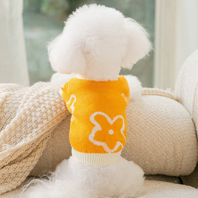 Pulover pentru câini de iarnă Costum pentru cățeluș Yorkshire Terrier Haine Pomeranian Shih Tzu Bichon Schnauzer Maltez Îmbrăcăminte Pisică Haina pentru animale de companie